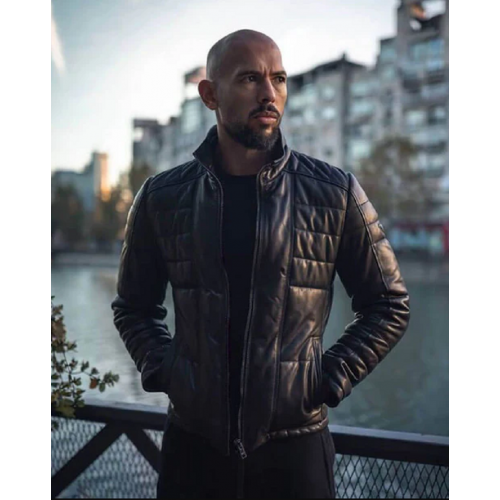 Cobra Andrew Tate Leather Puffer Jacket
